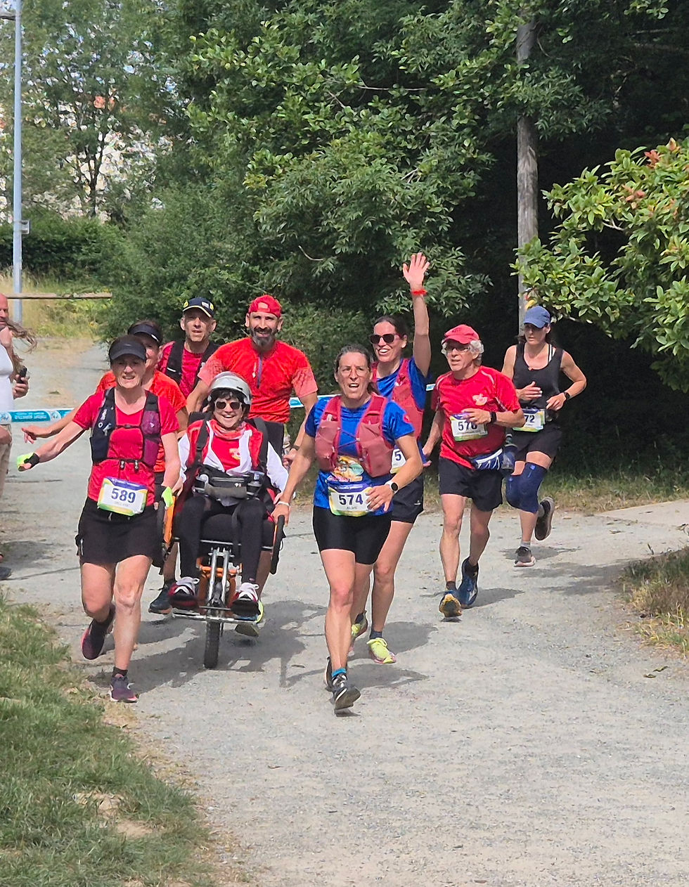 La Marath'Yonnaise 12 km avec Roxane