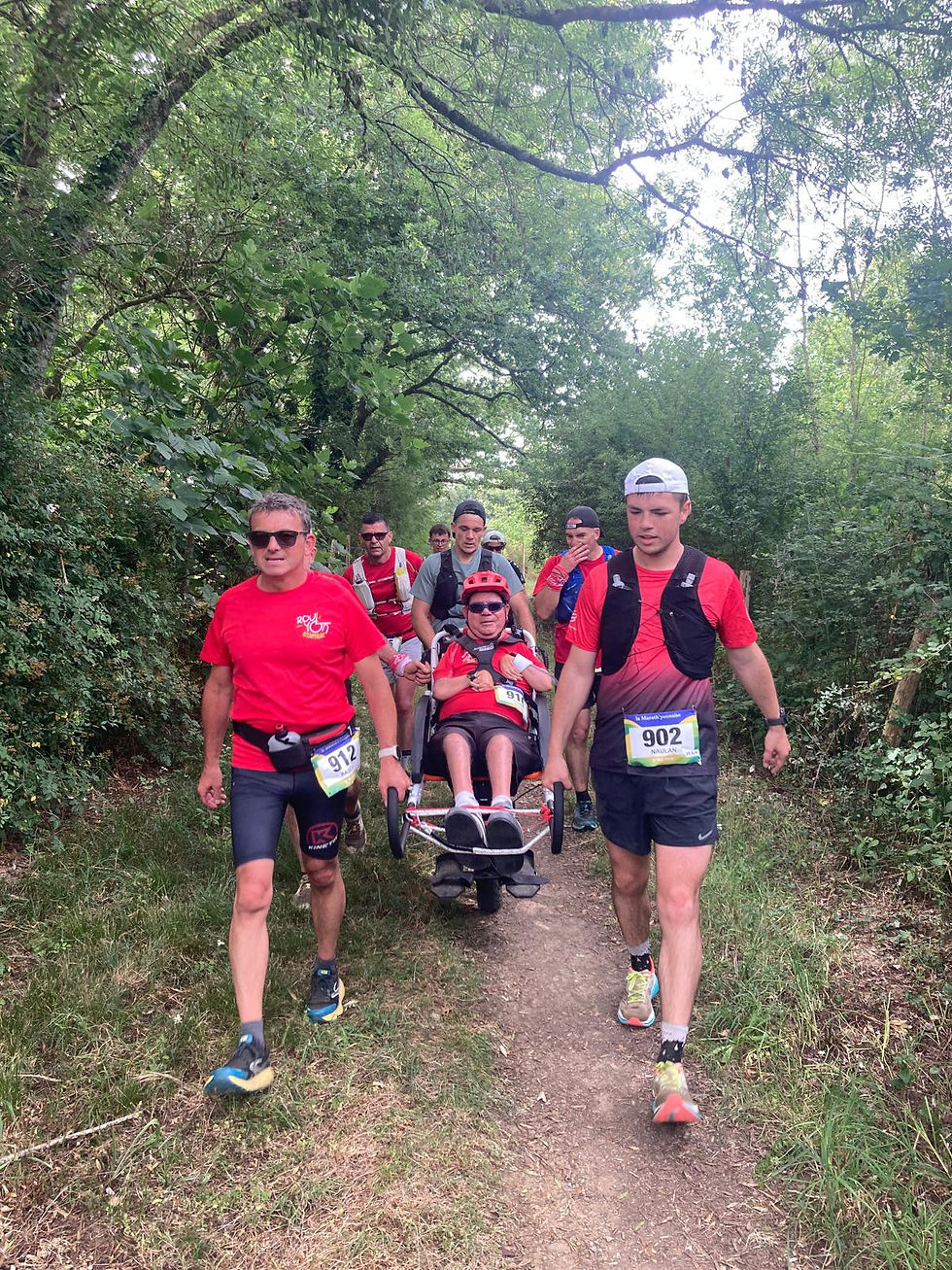 La Marath'Yonnaise 25 km avec Hugues