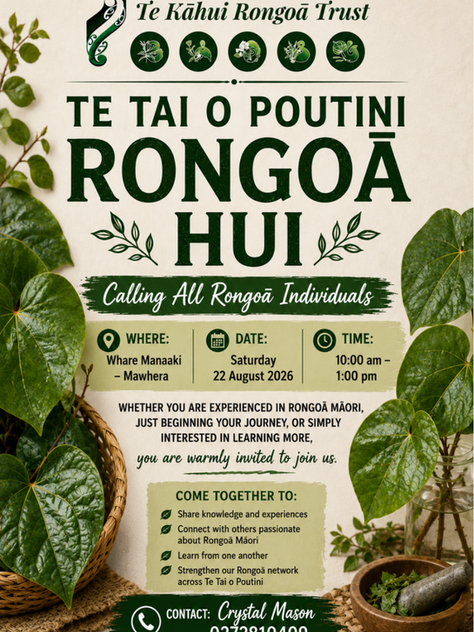 Rongoaa Hui 