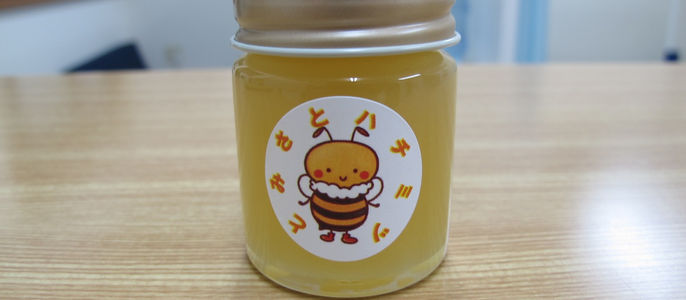美味しいはちみつをいただきました