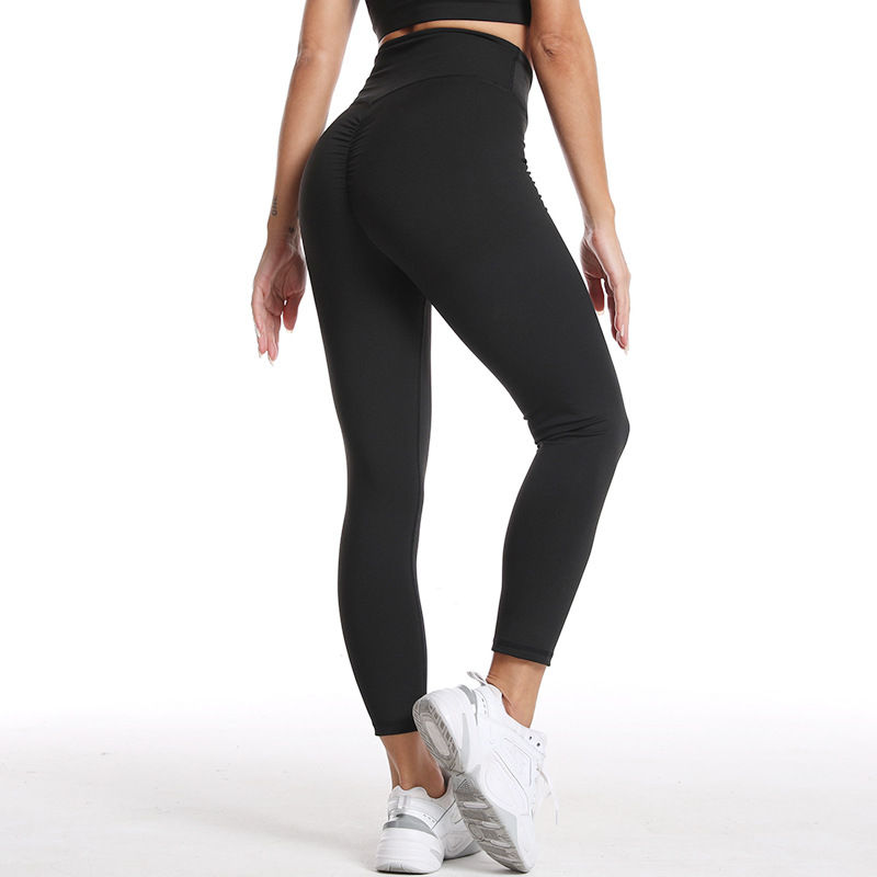 Thumbnail: PASUXI Fitness Workout Sleeve Ribbed Yoga Set 5 Pieces With Jacket