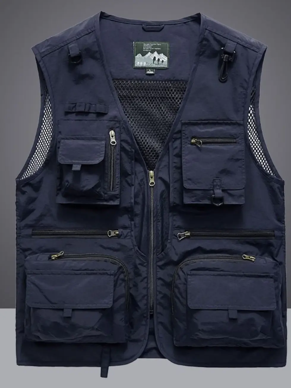 Multi-Ket Outdoor Fiing Vest blur