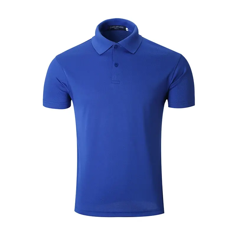 Thumbnail: Linen-Cotton Polo Shirt for Men