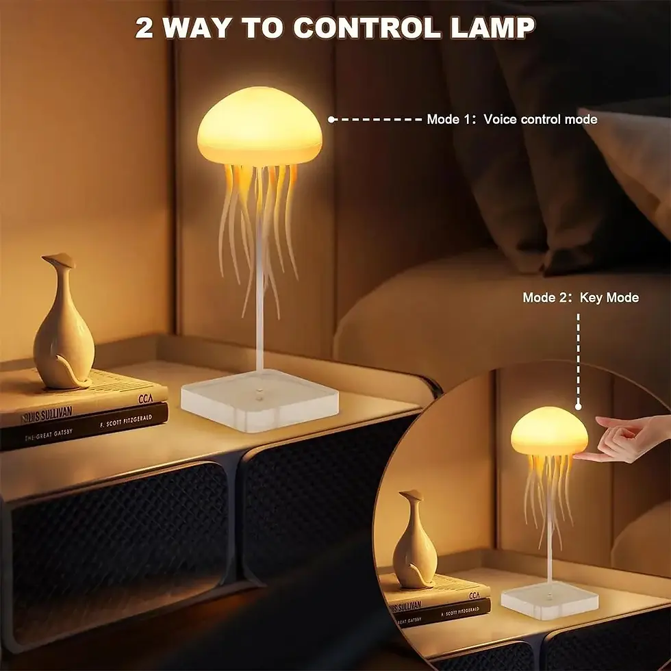Jellyfish Ambient Cartoon RGB Gradient Cute USB Decorative Lights 2