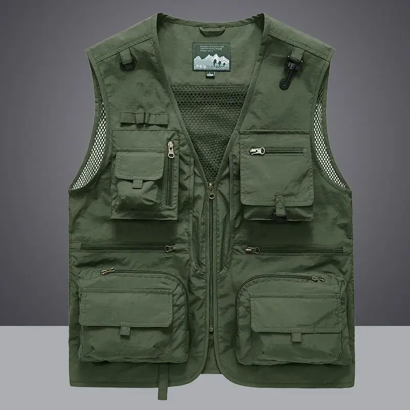 Thumbnail: Multi-Ket Outdoor Fiing Vest green 2