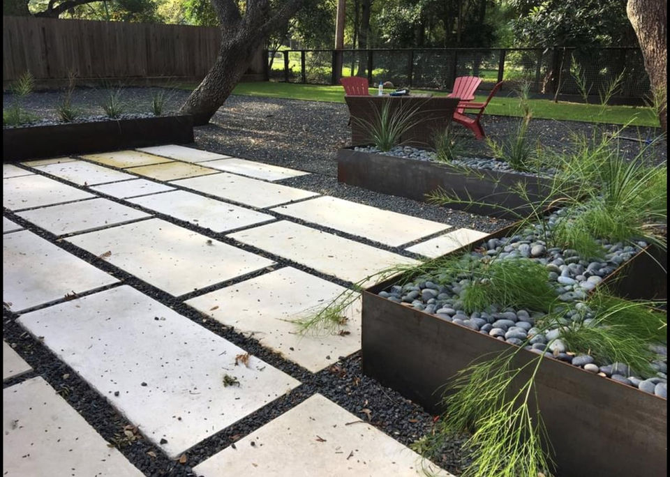 2.25 cream white patio slabs pavers limestone texas quarry sawn steps pool coping natural.