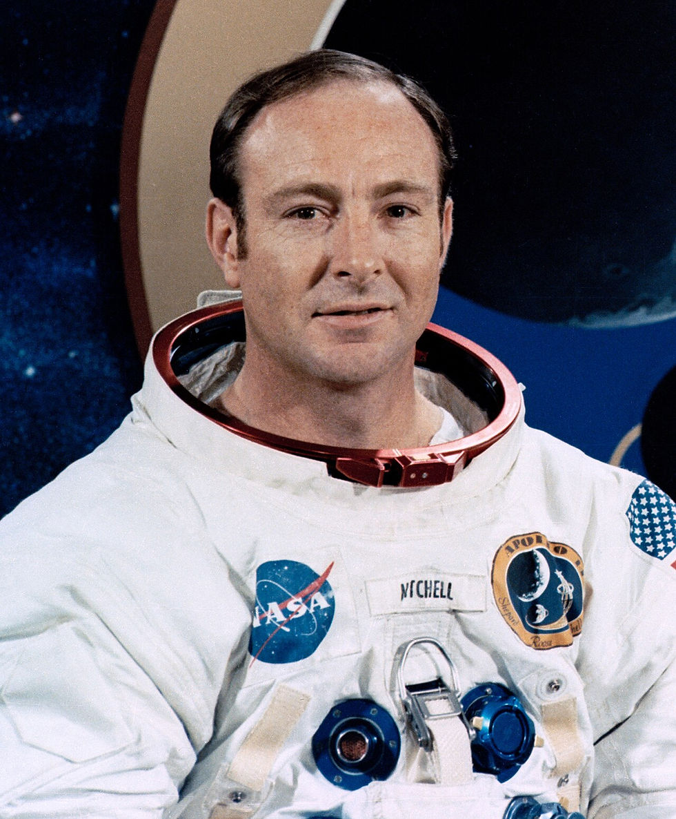 Edgar Mitchell, the 6th man to walk on the moon.