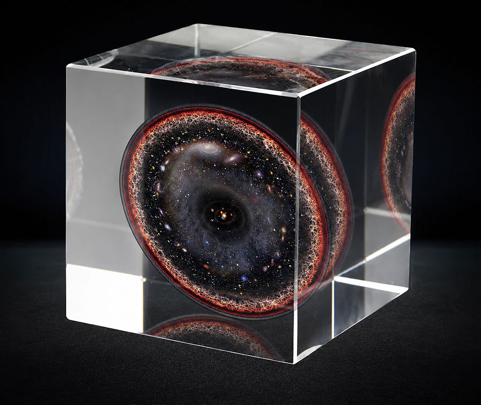 A vizualization of the block universe.