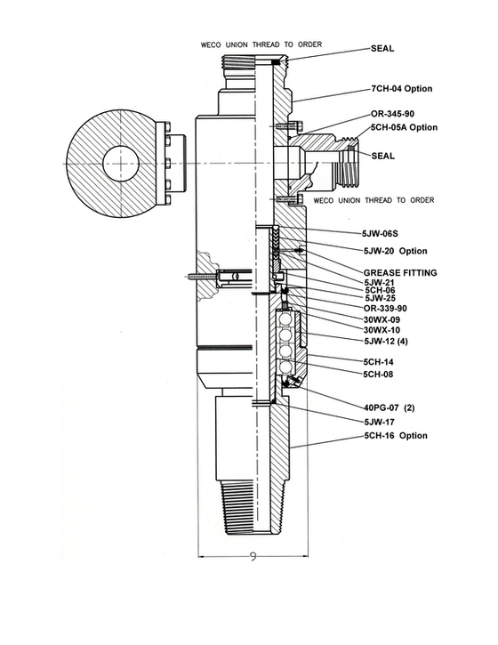 7CH Swivel Schematic