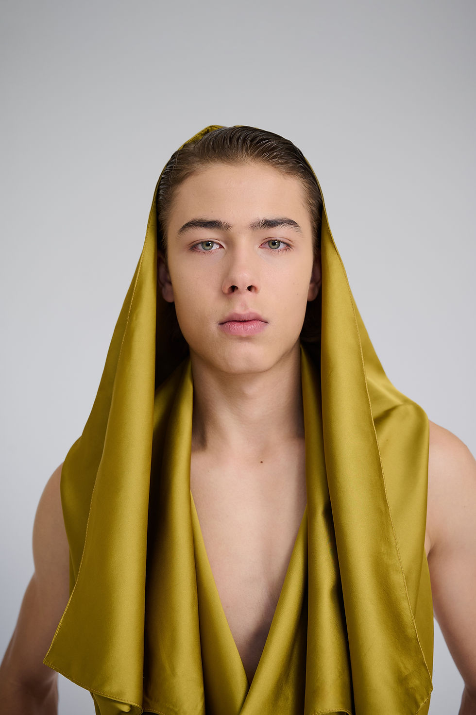 Thumbnail: Draped Vest with Hybrid Cape