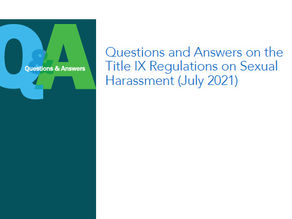 5 Take Aways from OCR Title IX Q&A