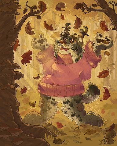 Lynx Furry Autumn