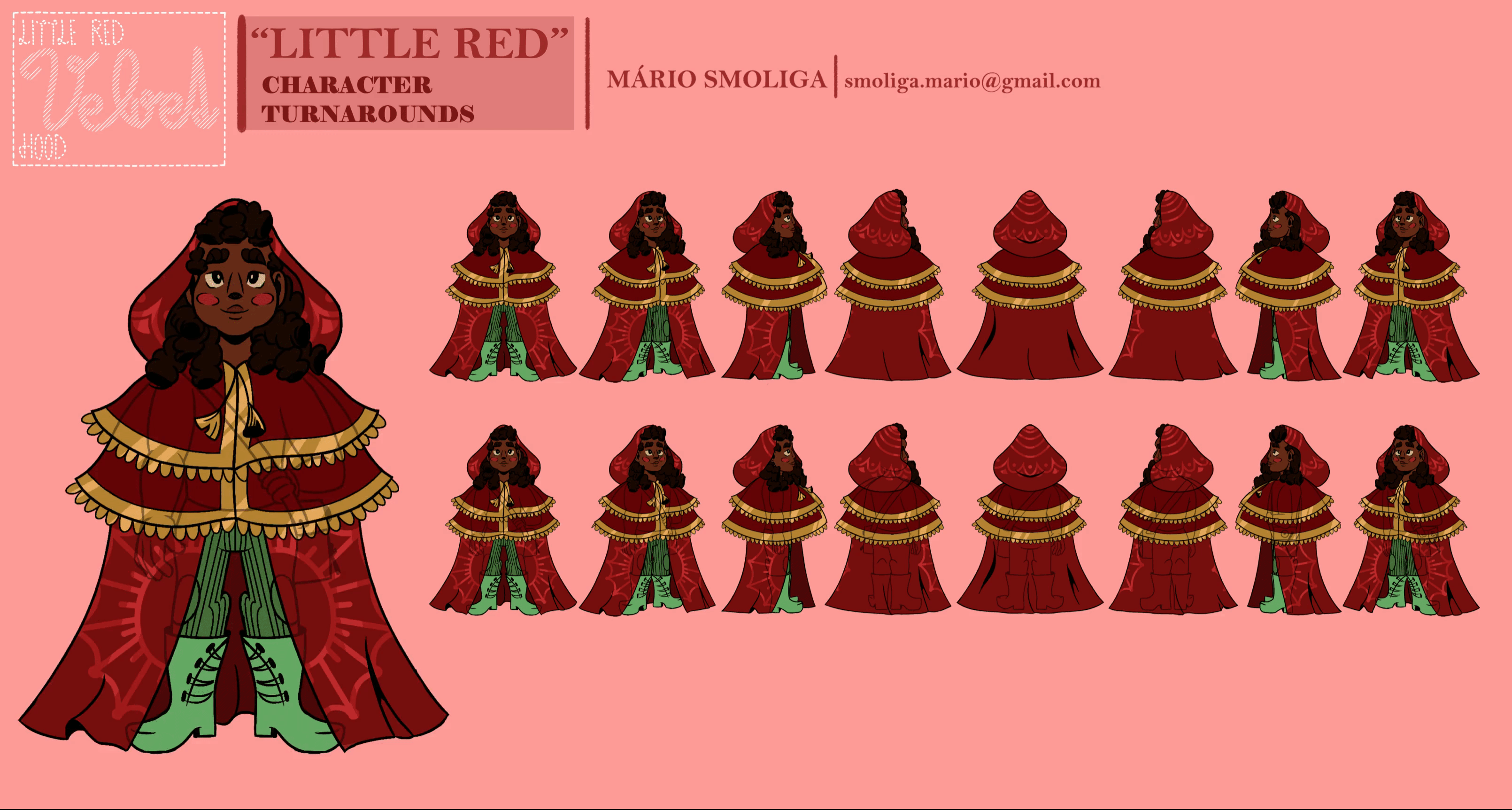 Character Turnarounds Character design