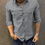 Thumbnail: Cotton Solid Slim Fit Full Sleeves Casual Shirt