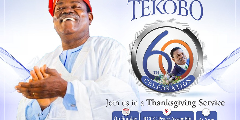 Pastor Francis Tekobo 60th Celebration