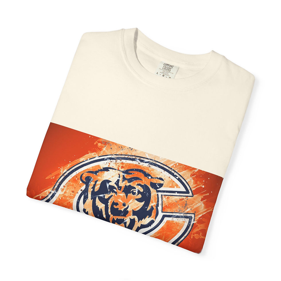 Thumbnail: Chicago Bears Retro Grunge Logo T-Shirt