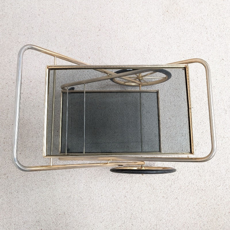 Miniature : Desserte vintage doré des années 50