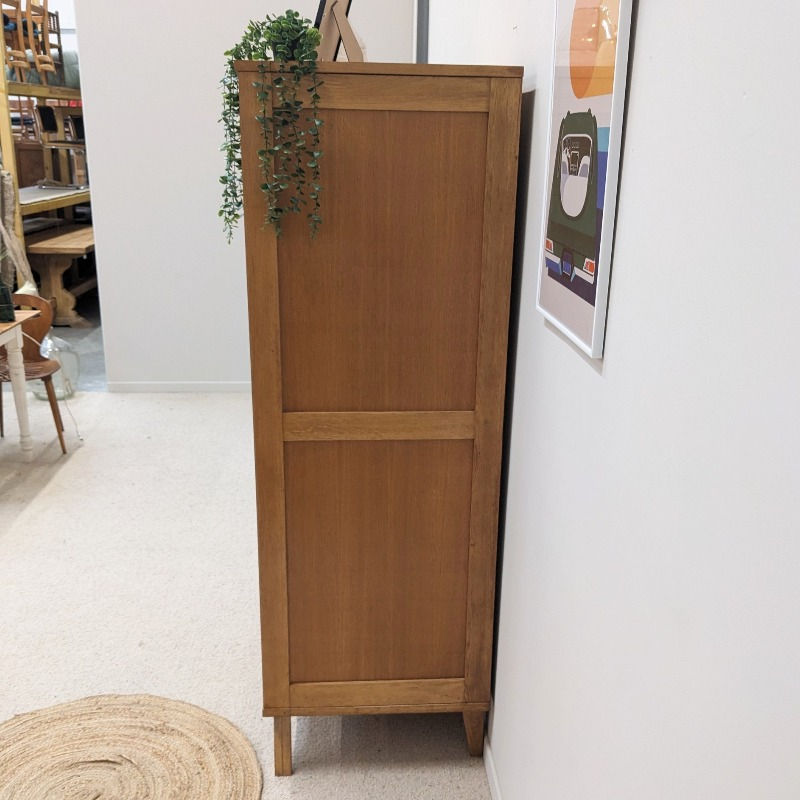 Miniature : Ancienne armoire Vintage à chevrons