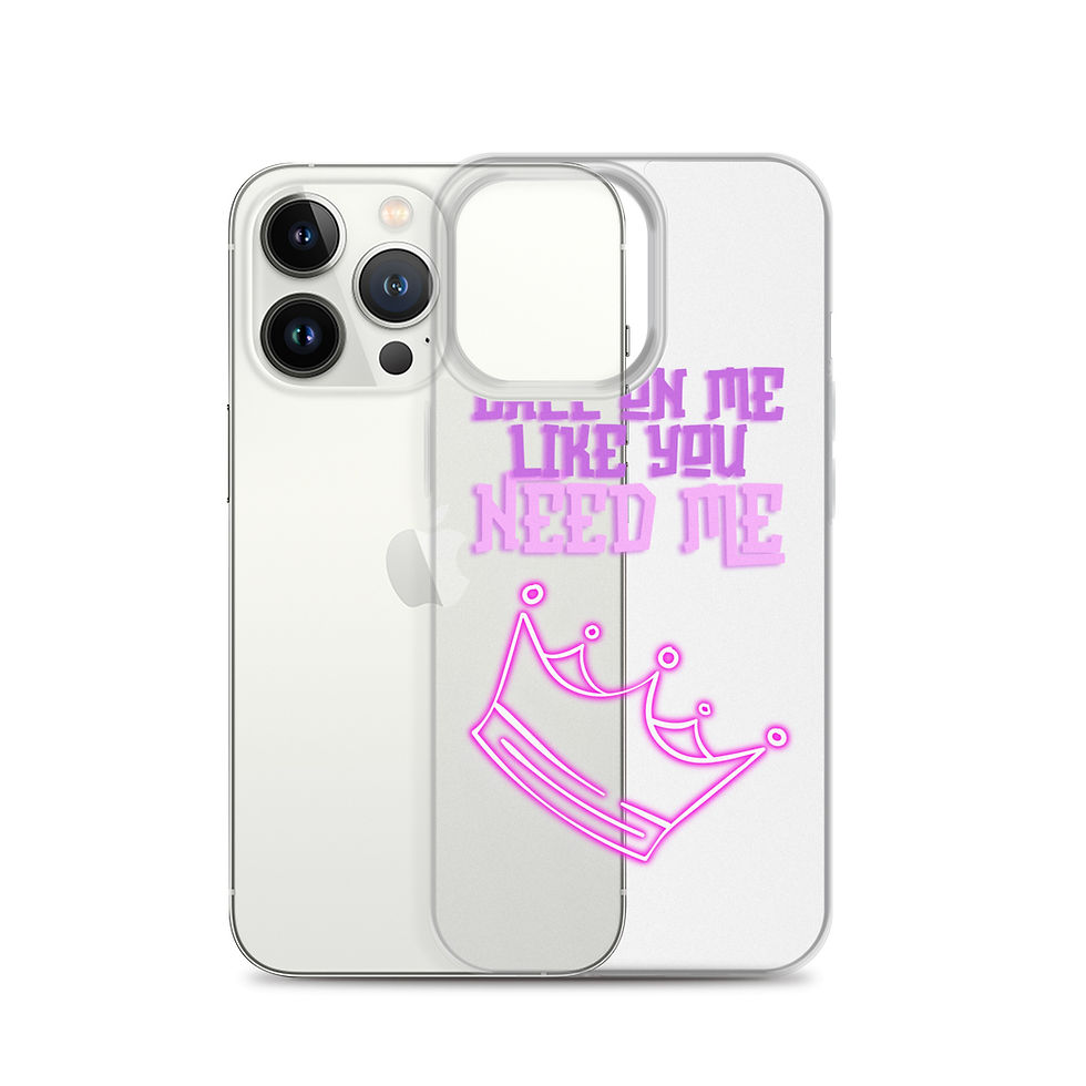 Thumbnail: "Need Me" Clear Case for iPhone®