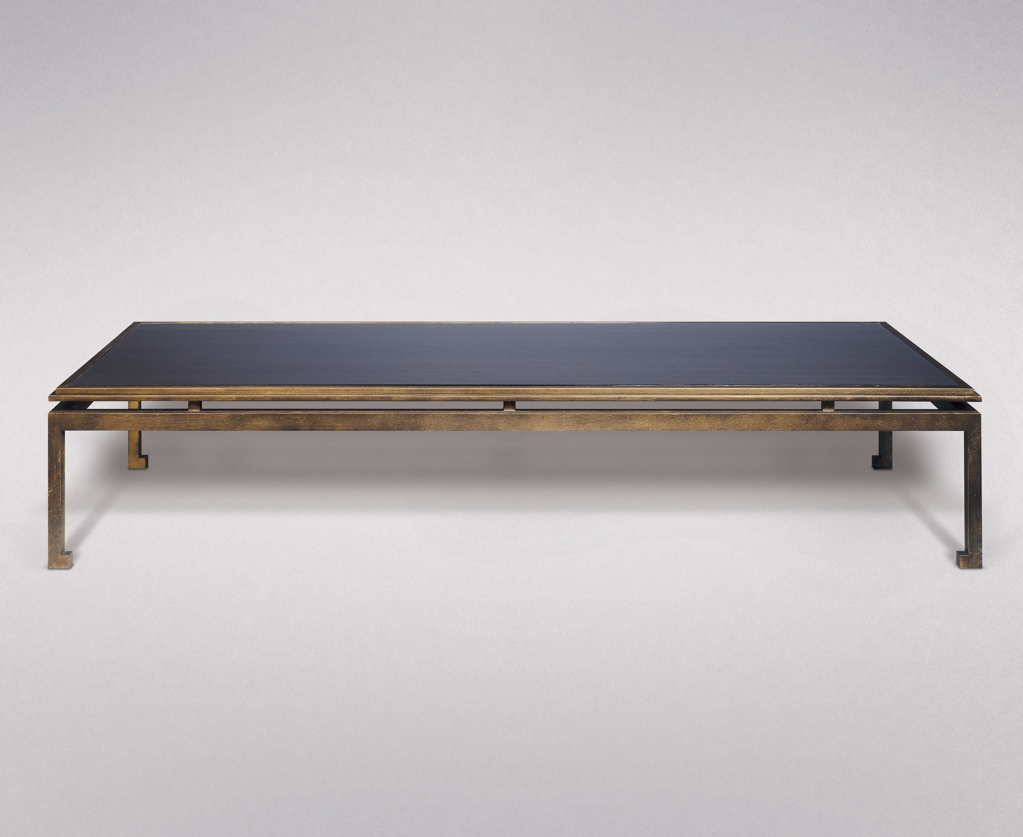 MODERNE GILDED IRON LOW TABLE