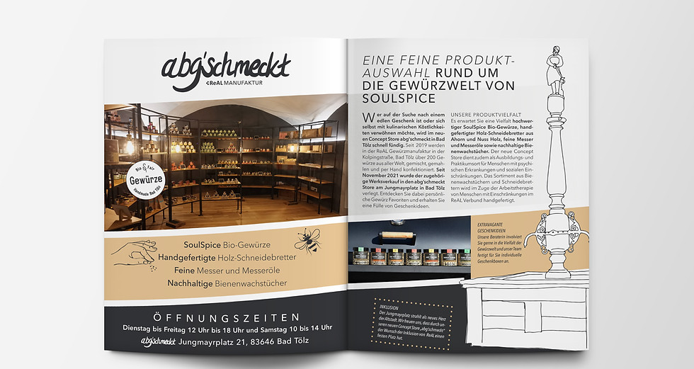 Printdesign, SATU Branding und Designstudio, Grafikdesign, Bad Tölz, München