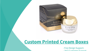 Custom Printed Cream Boxes | By Industry | Cosmetic Boxes | Custom Boxes | Urgent Packagings