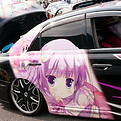 Anime itasha vinyl wrap graphics