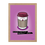 Thumbnail: Takeaway coffee cup with purple background and words Black Coffee Bright Day