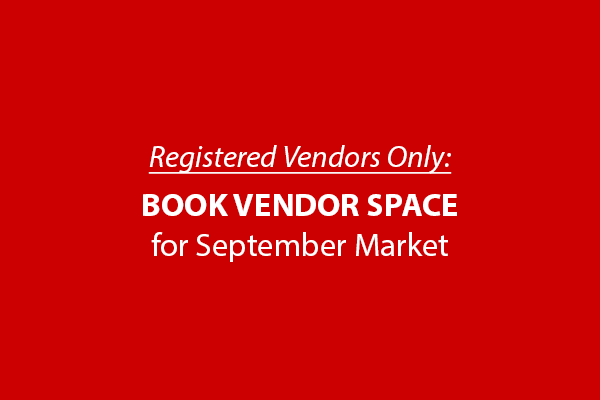 VENDORS ONLY: September Test Market