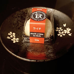 mochi crème litchi