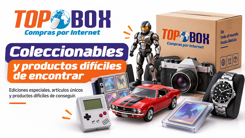 Coleccionables y productos difíciles de encontrar