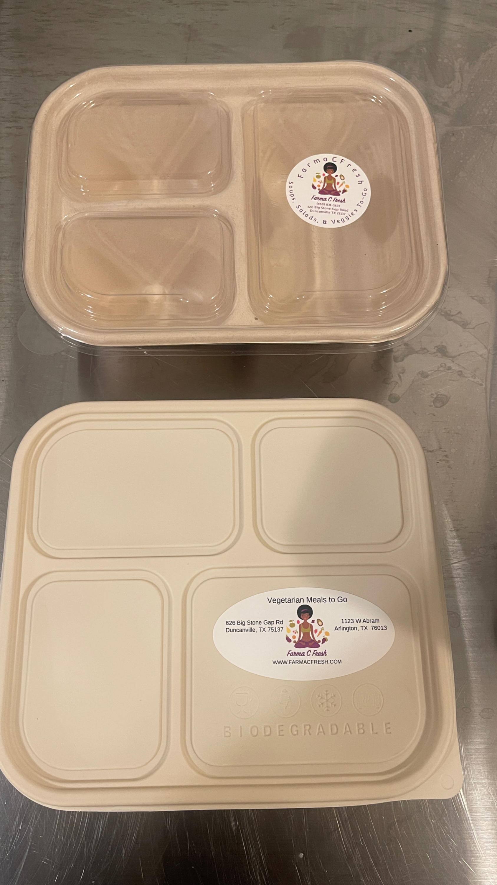 Arranged Food and Objects