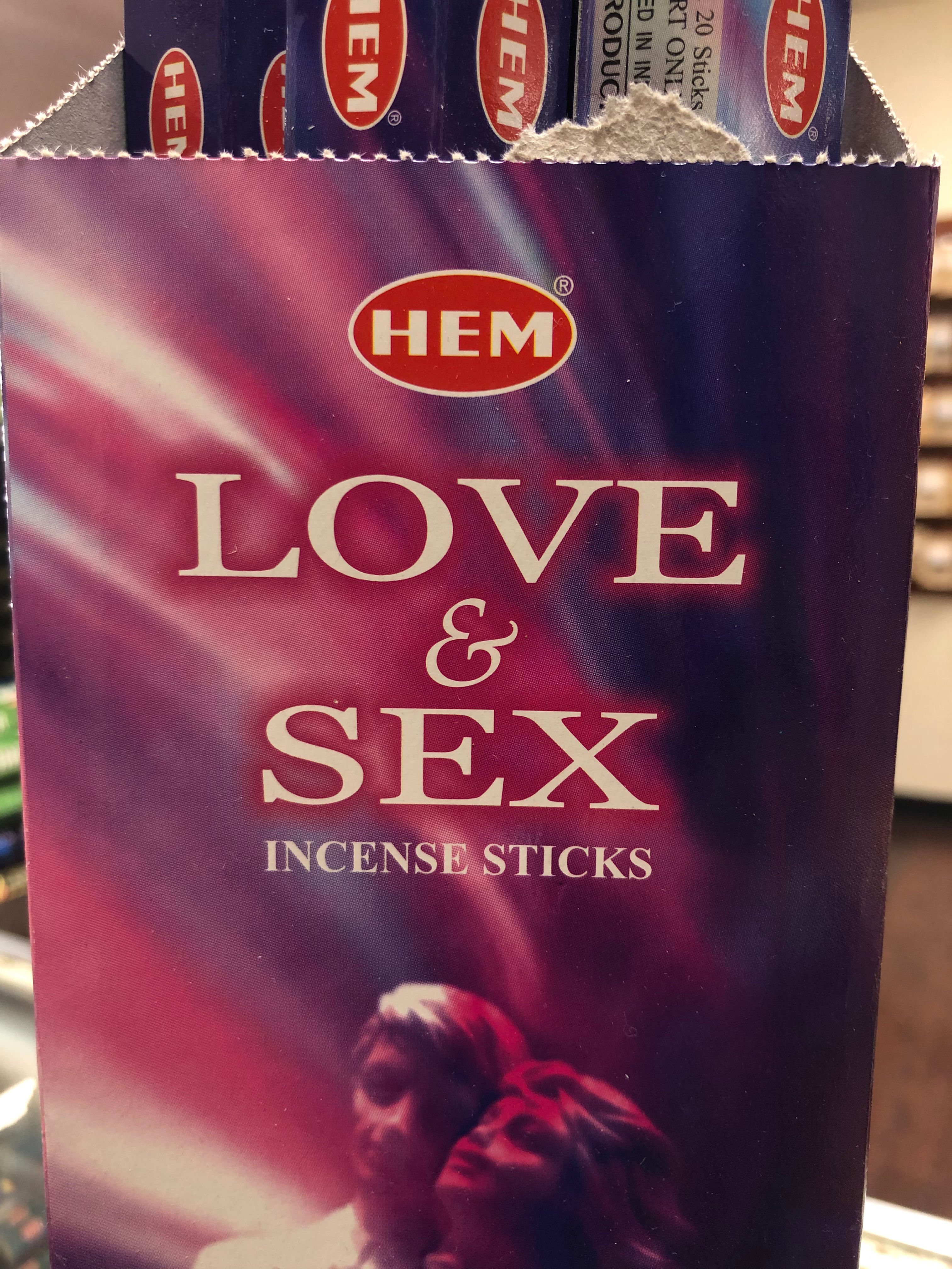 Love and Sex Incense