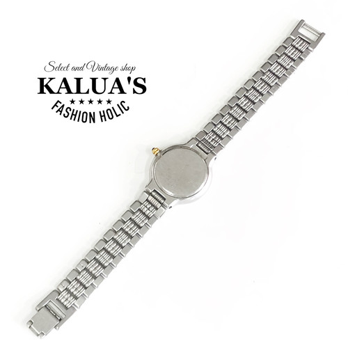 YSL ラウンドベゼル腕時計 Yves Saint Laurent - 稼働 イヴサン