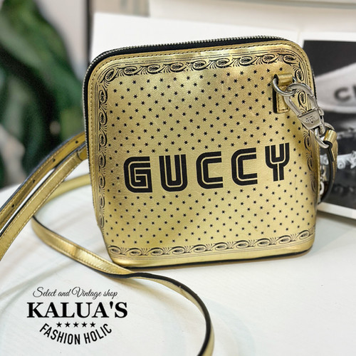 【VINTAGE】GUCCI ロゴ ショルダーバッグ GUCCI