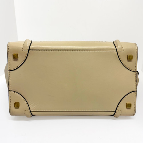 【お値下げ中】CELINE ラゲージ　ミニショッパー　バイカラー　ハンドバッグ CELINE （未使用 展示品）セリーヌ ラゲージ ミニショッパー