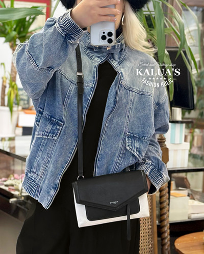 GIVENCHYバイカラーミニレザーショルダーバッグ | kaluas