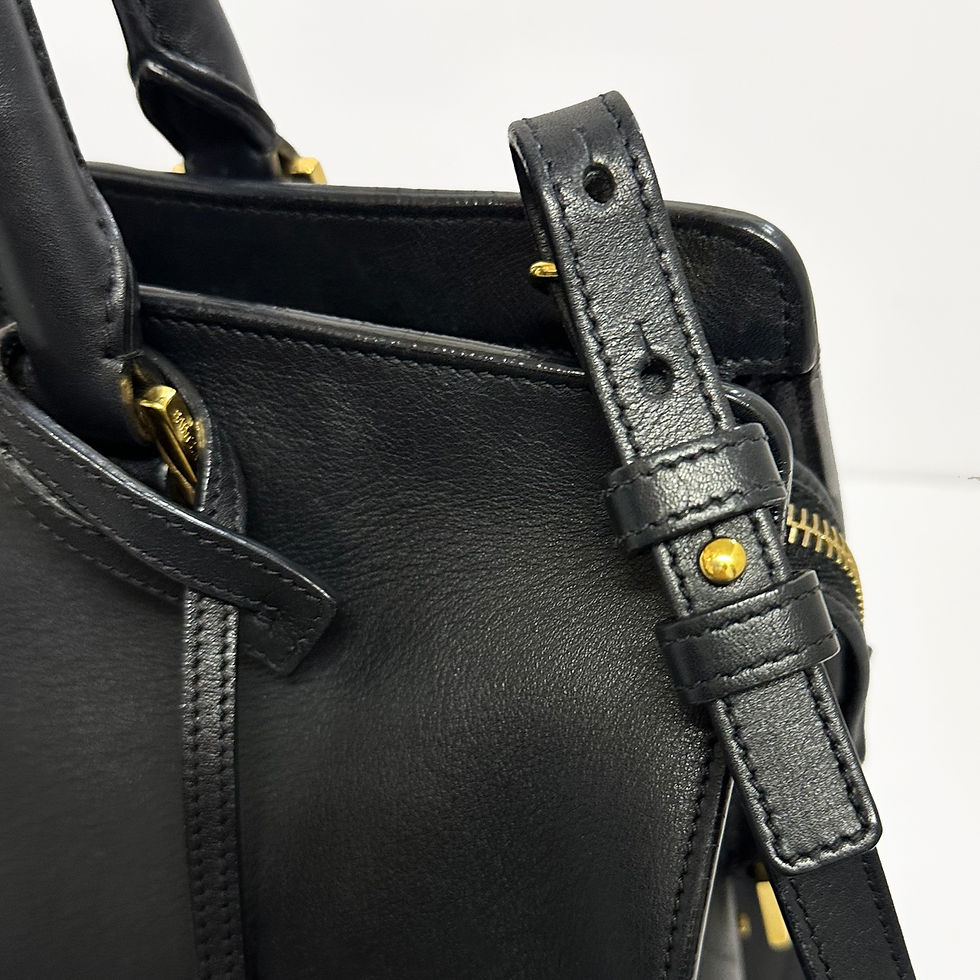 サムネイル： Saint Laurent Paris プチカバス レザー 2wayハンドバッグ