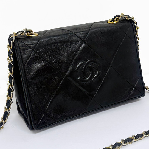 CHANEL ココマークダイヤモンドステッチミニチェーンショルダー | kaluas