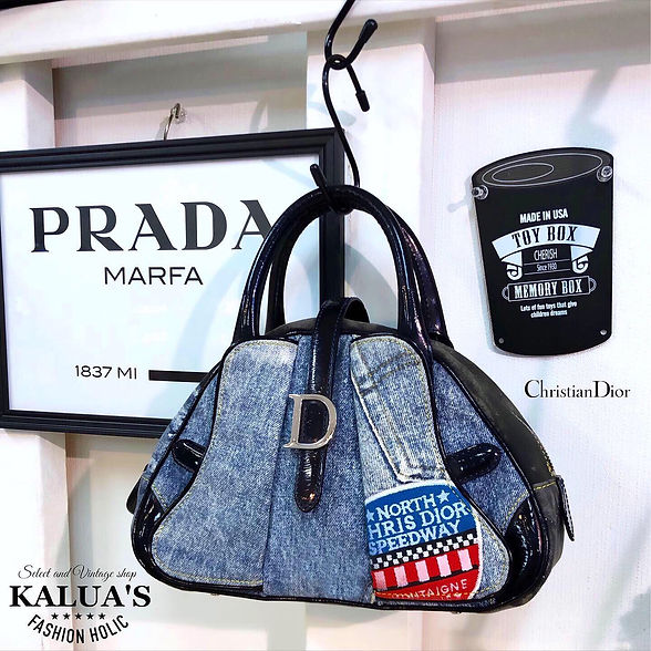 Christian Dior/クリスチャンディオールデニムボストンバッグ | kaluas Christian Dior/クリスチャンディオールデニムボストンバッグ | kaluas
