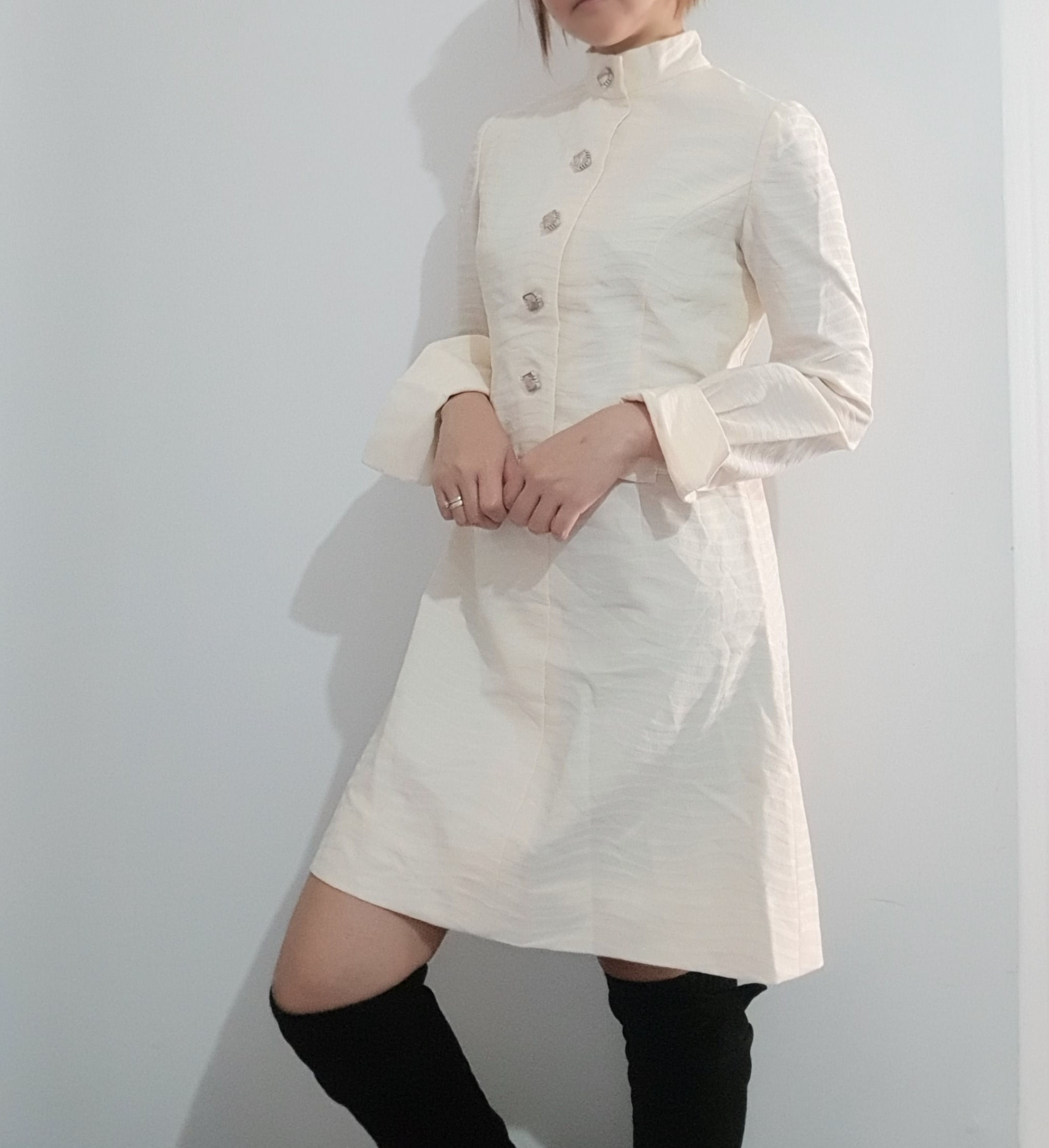 WHITE CASUAL DRESS