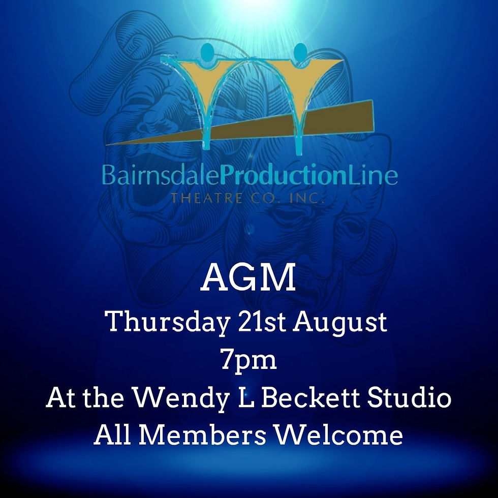 BPLTC's AGM 21st August 2025 @ 7pm. Email to members to follow
