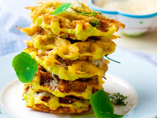 Keto Cauliflower Waffles