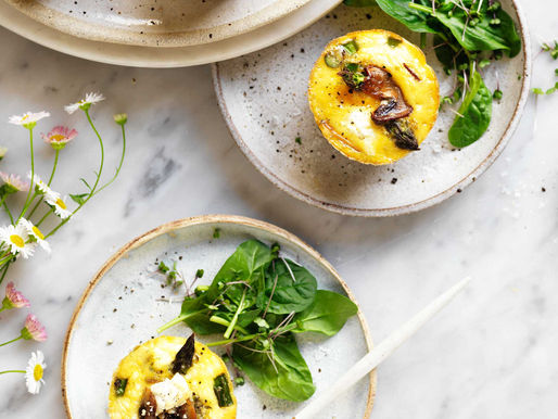 Keto asparagus and egg muffins
