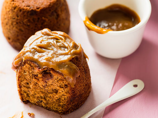 Paleo sticky date pudding