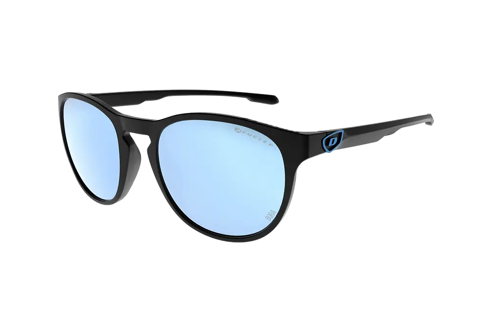 Thumbnail: IMPROVE Matte Black, Grey Polarized with Light Blue Mirror Cat.3