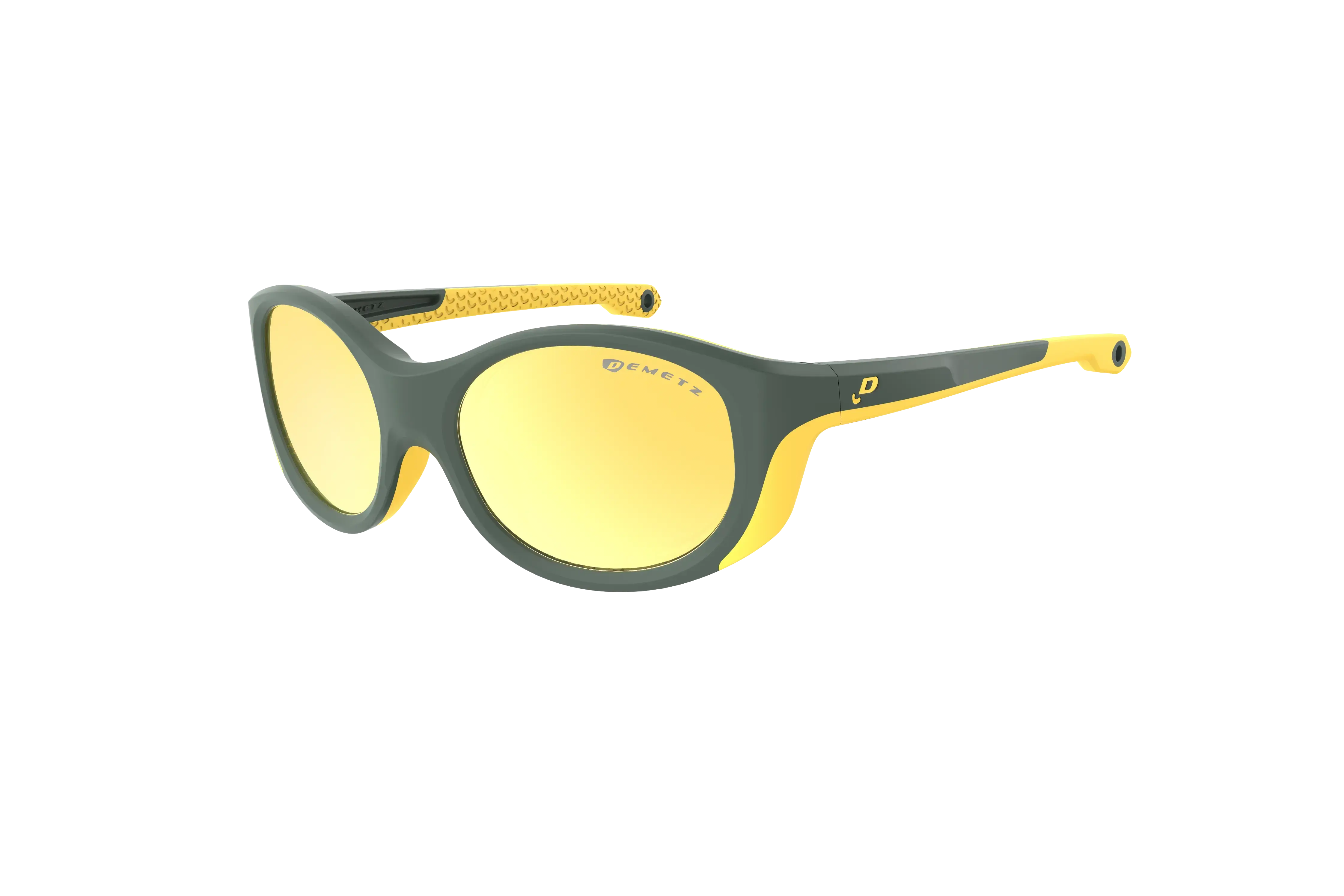LOFTY Khaki / Matte Yellow, Grey Mirror Gold Cat.3