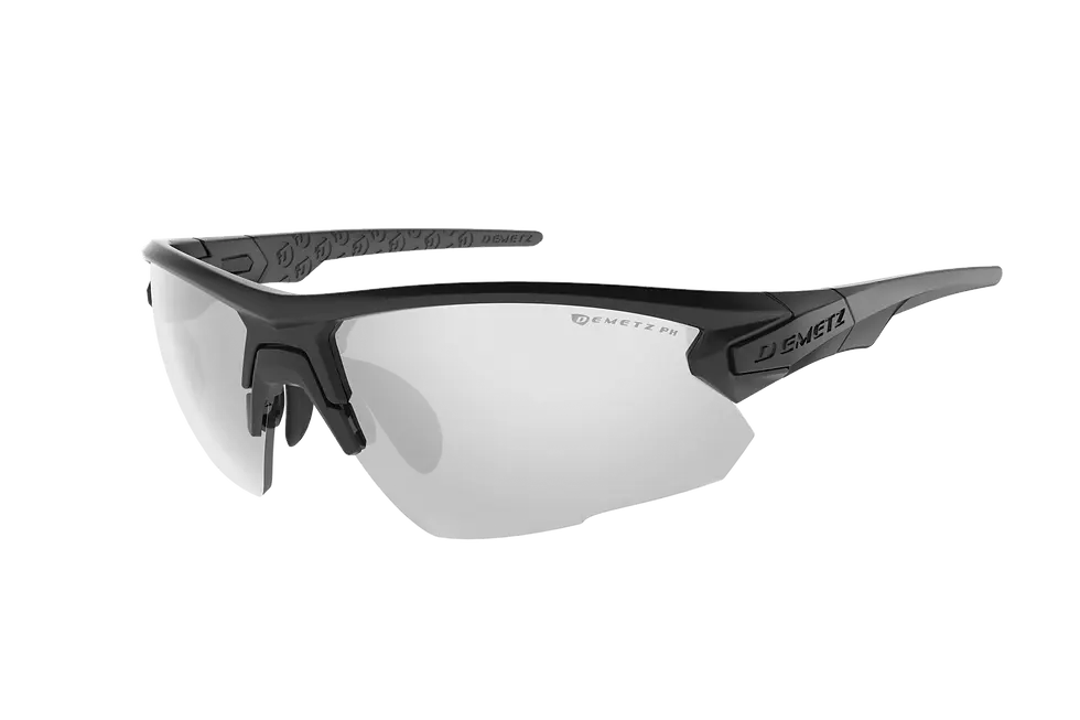 תמונה ממוזערת: TRACK Matte Black / Matte Grey, Grey Photochromic Silver Mirror Cat.1-3