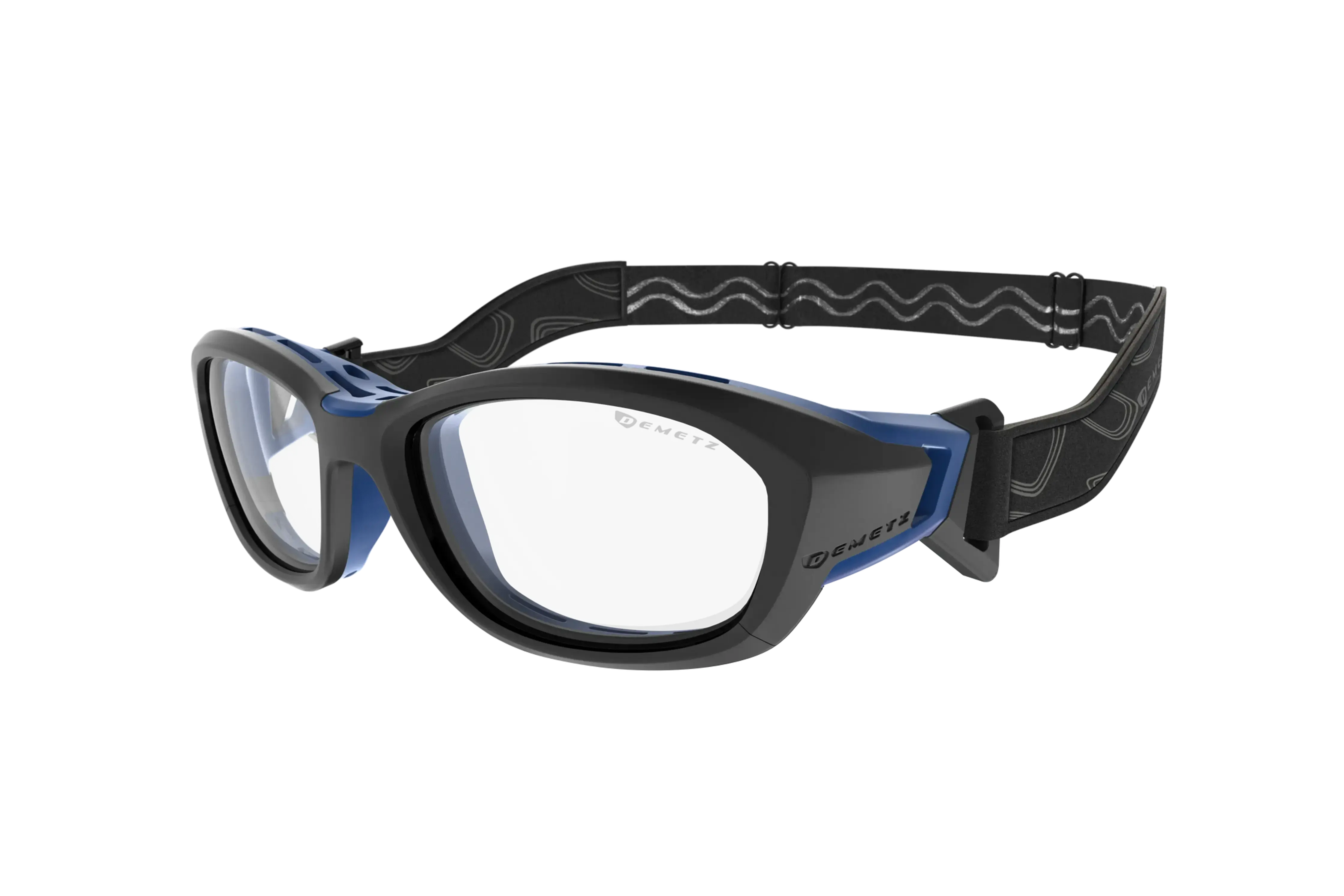 SMASH L Matte Black / Matte Blue