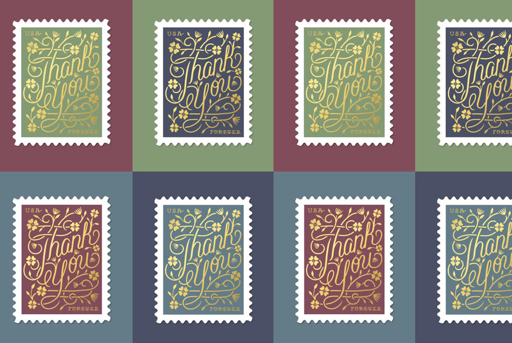 A Graphic Designer’s Stamp Collection